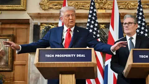 Trump Indicates Starmer Might Deploy Military to Secure UK Frontiers